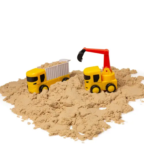 משאיות עבודה מגנטיות מודולאריות – ערכת 52 חלקים