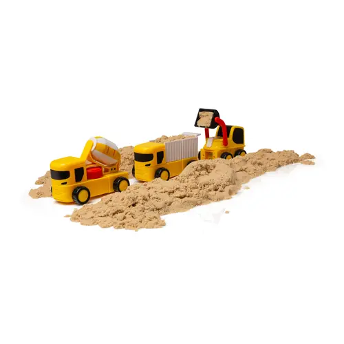 משאיות עבודה מגנטיות מודולאריות – ערכת 52 חלקים