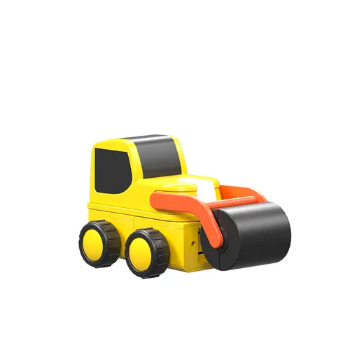 משאיות עבודה מגנטיות מודולאריות – ערכת 52 חלקים