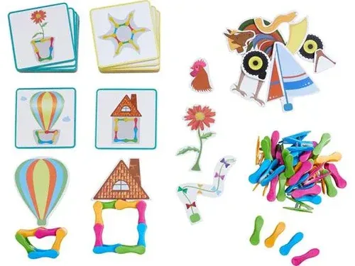 בונים עם אטבים