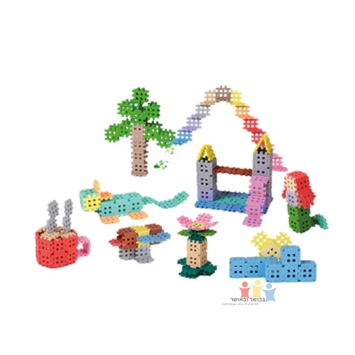 מיני ופל 140 חלקים - צבעי פסטל