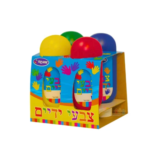 סט 4 צבעי ידיים