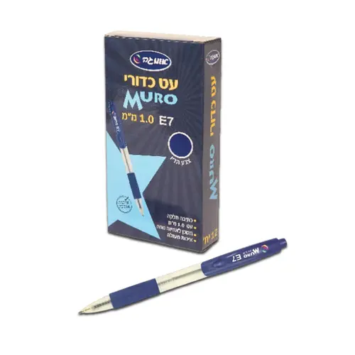 מארז 12 יחידות עט כדורי איכותי