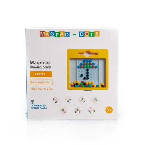 לוח כפתורים מגנטי MAG PAD כולל כרטיסיות דגם Superkids