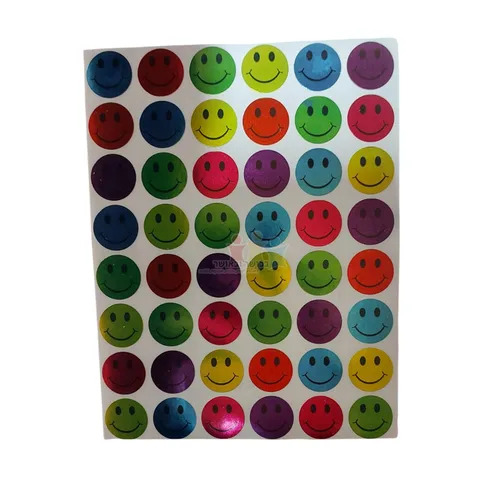 מדבקות סמיילי מטלי