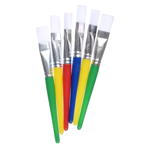 סט 6 מכחולים לדבק