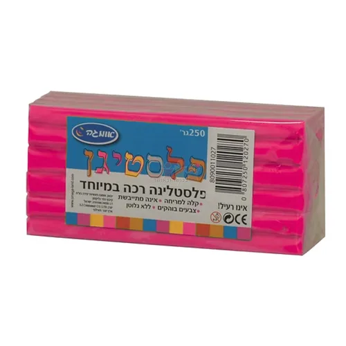 פלסטיגן ורוד - 250 גרם