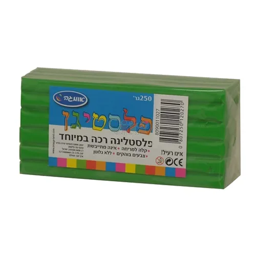 פלסטיגן ירוק - 250 גרם