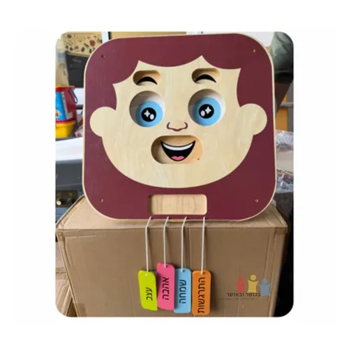 לוח קיר הבעת רגשות