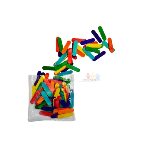 סט 150 מקלות צבעוני ארטיק מיני